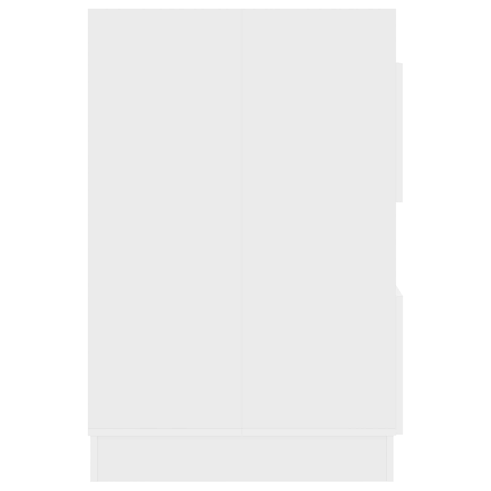 Mobile da lavanderia Bianco 50 x 68 x 102 cm Legno multistrato | homemem39