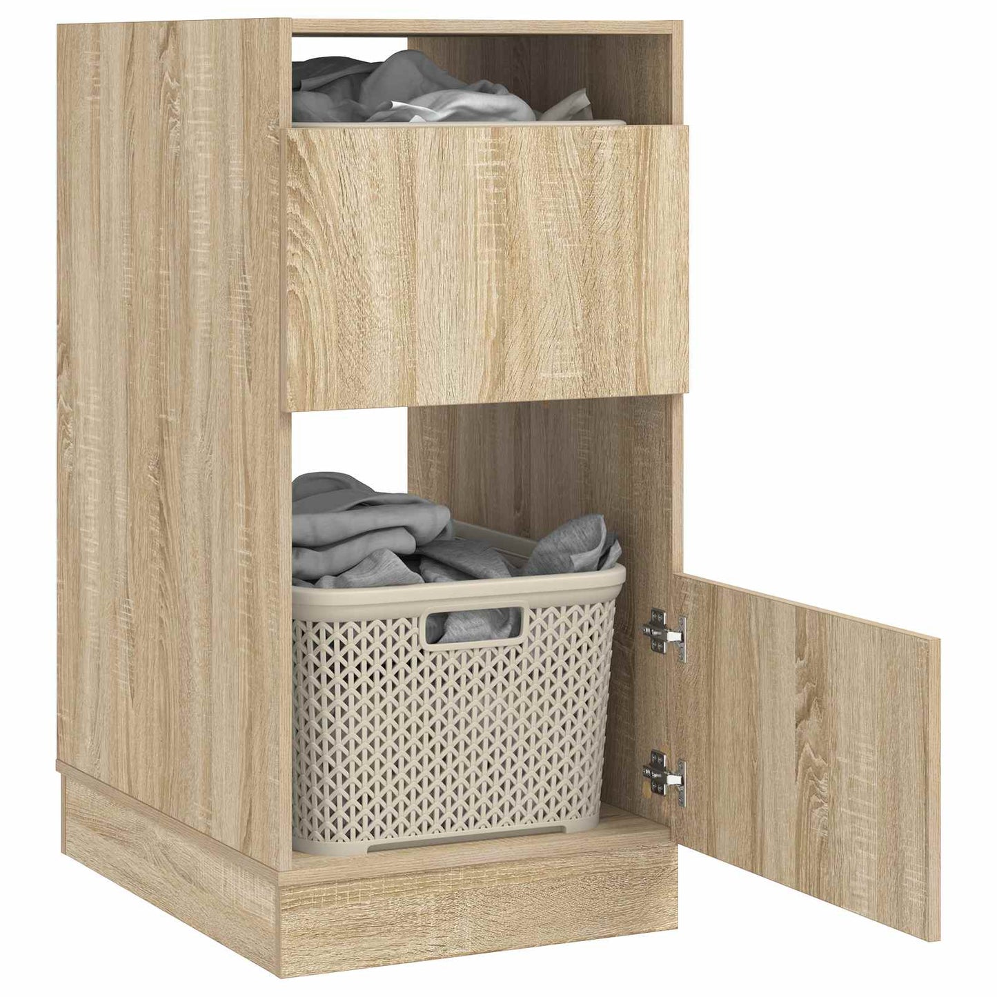 Mobile da lavanderia Sonoma 50 x 68 x 102 cm Legno multistrato | homemem39