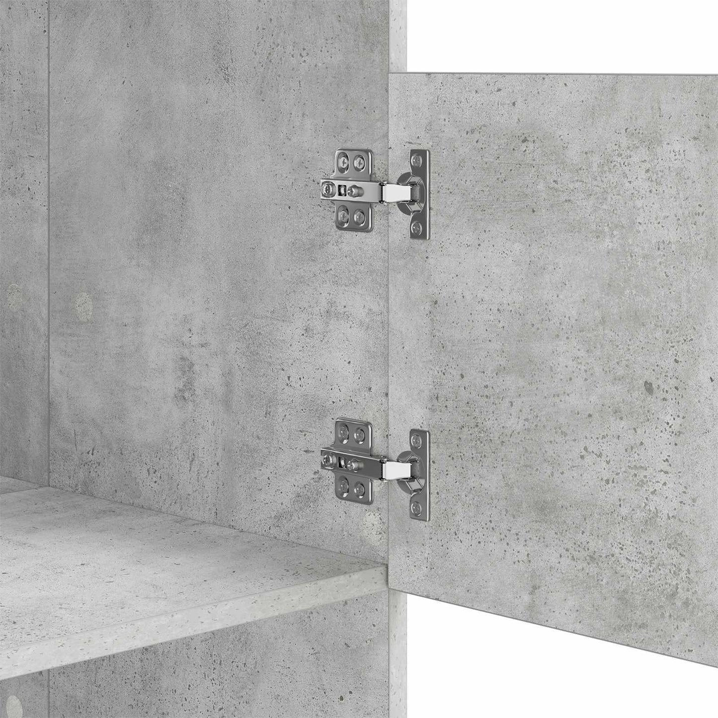 Mobile da lavanderia con porta Calcestruzzo Legno multistrato | homemem39