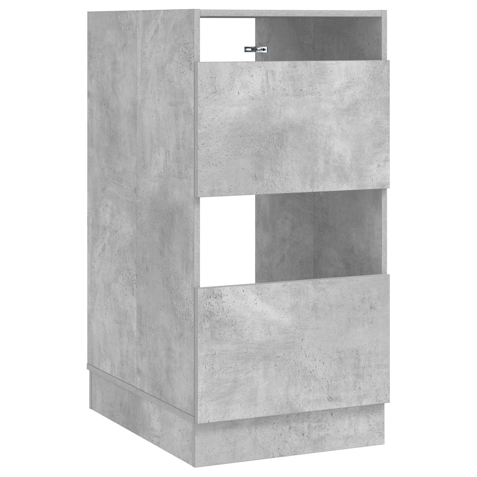 Mobile da lavanderia con porta Calcestruzzo Legno multistrato | homemem39