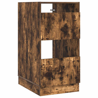 Mobile da lavanderia con porta Rovere fumé Legno multistrato