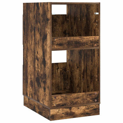 Mobile da lavanderia con porta Rovere fumé Legno multistrato
