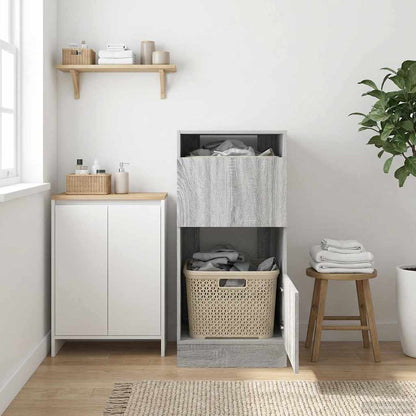Mobile da lavanderia con porta Grigio Sonoma Legno multistrato