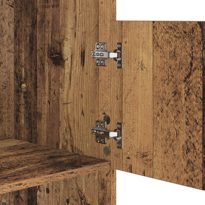 Mobile da lavanderia con porta Legno vecchio 50 x 68 x 102 cm | homemem39