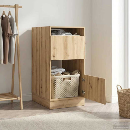 Mobile da lavanderia Rovere artigianale 50 x 68 x 102 cm