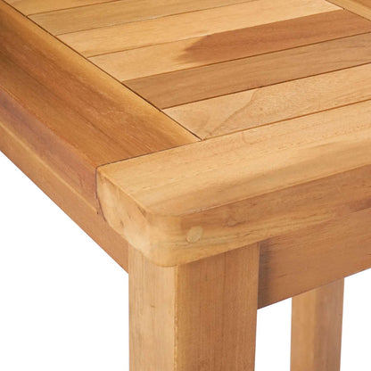 Tavolo da bar Naturale 60 x 60 x 105 cm Teak massello | homemem39