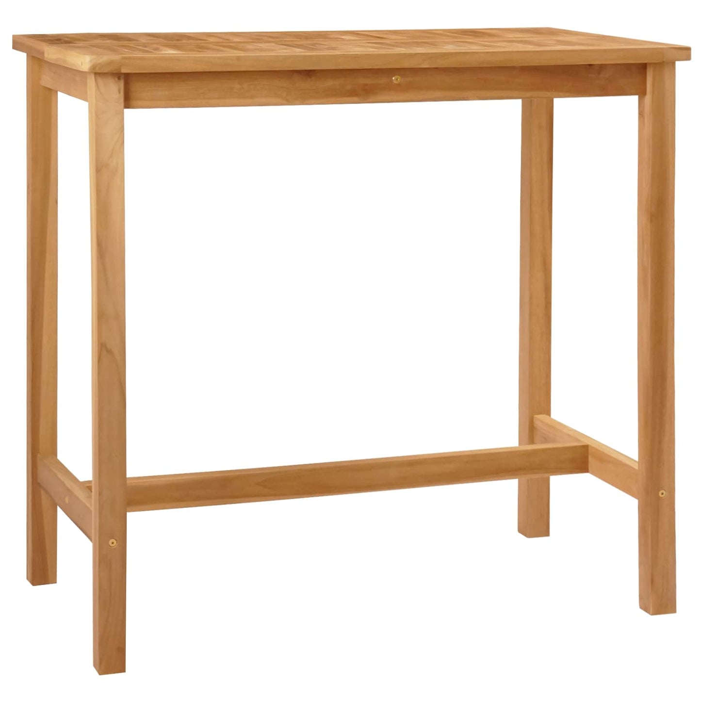 Tavolo da bar Naturale 110 x 60 x 105 cm Teak massello | homemem39