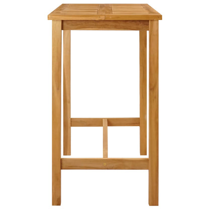 Tavolo da bar Naturale 110 x 60 x 105 cm Teak massello | homemem39