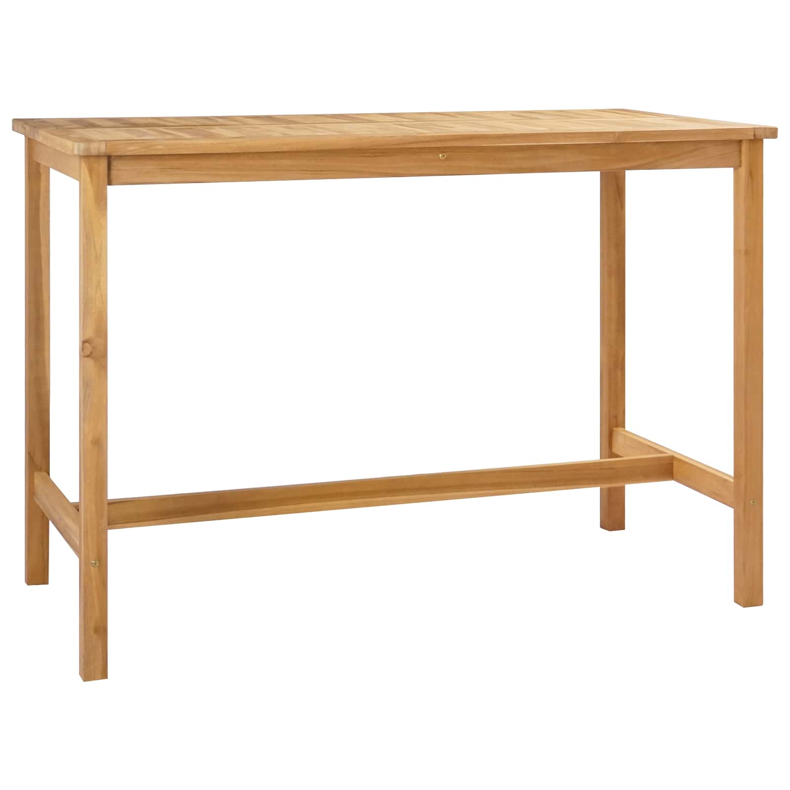 Tavolo da bar Naturale 150 x 75 x 105 cm Legno di teak solido | homemem39