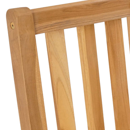 Sgabello da bar 2 pcs Marrone Legno di teak solido | homemem39
