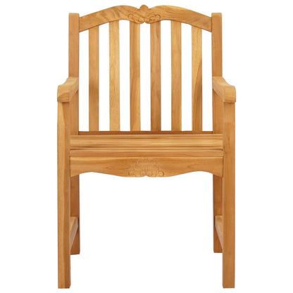 Sedia da Giardino 2 pcs Naturale 58 x 60 x 93 cm | homemem39