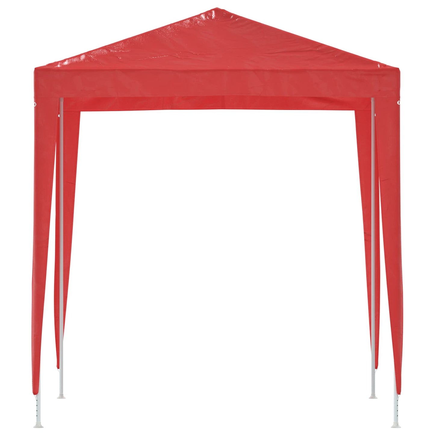 Tenda Party 200 x 200 x 240 cm Rosso PE e Acciaio