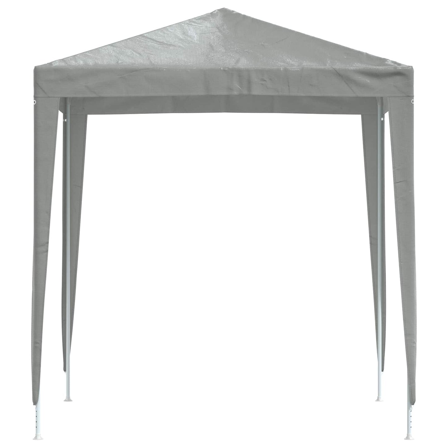 Tenda Party 200 x 200 x 240 cm Grigio Chiaro PE e Acciaio