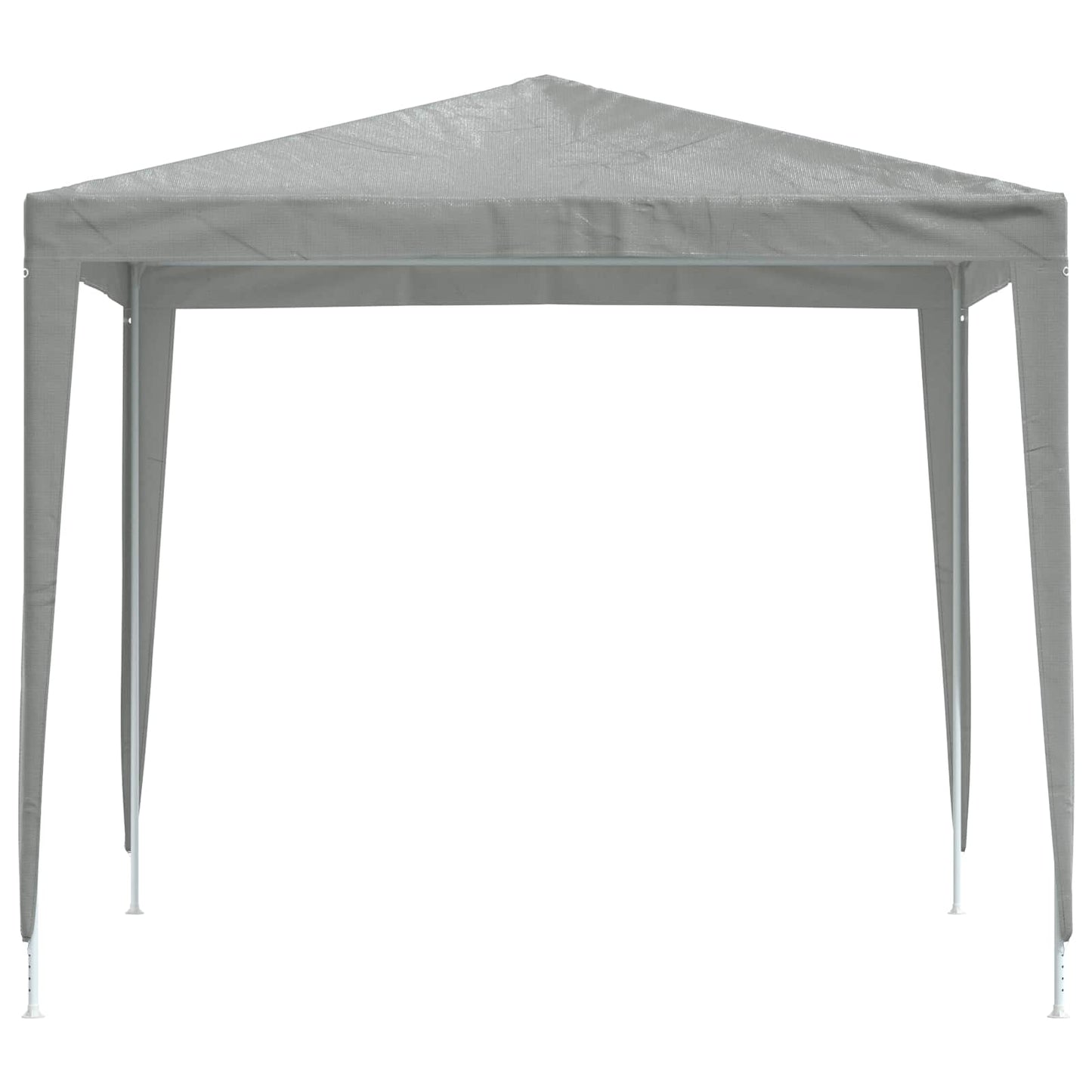 Tenda Party 250 x 250 x 240 cm Grigio Chiaro PE e Acciaio | homemem39