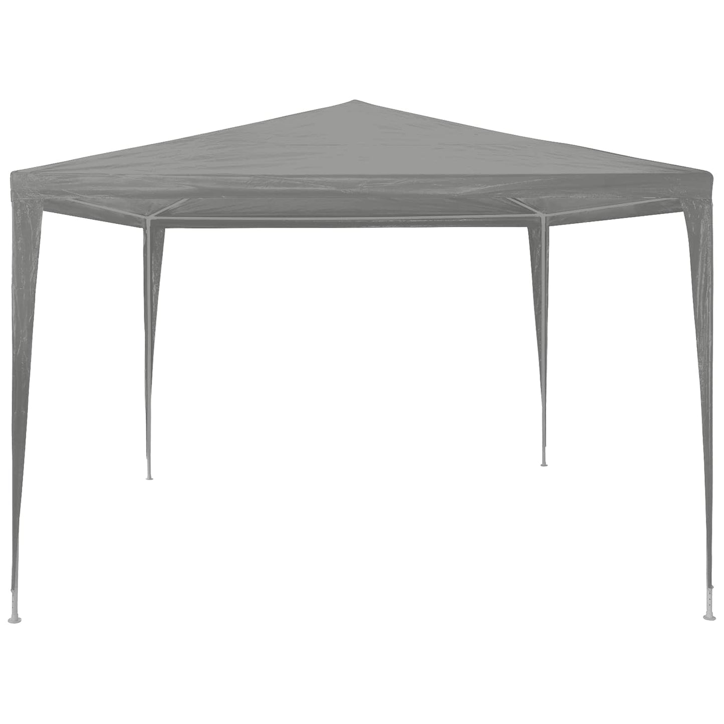 Tenda Party Grigio chiaro 300 x 300 x 255 cm PE e Acciaio