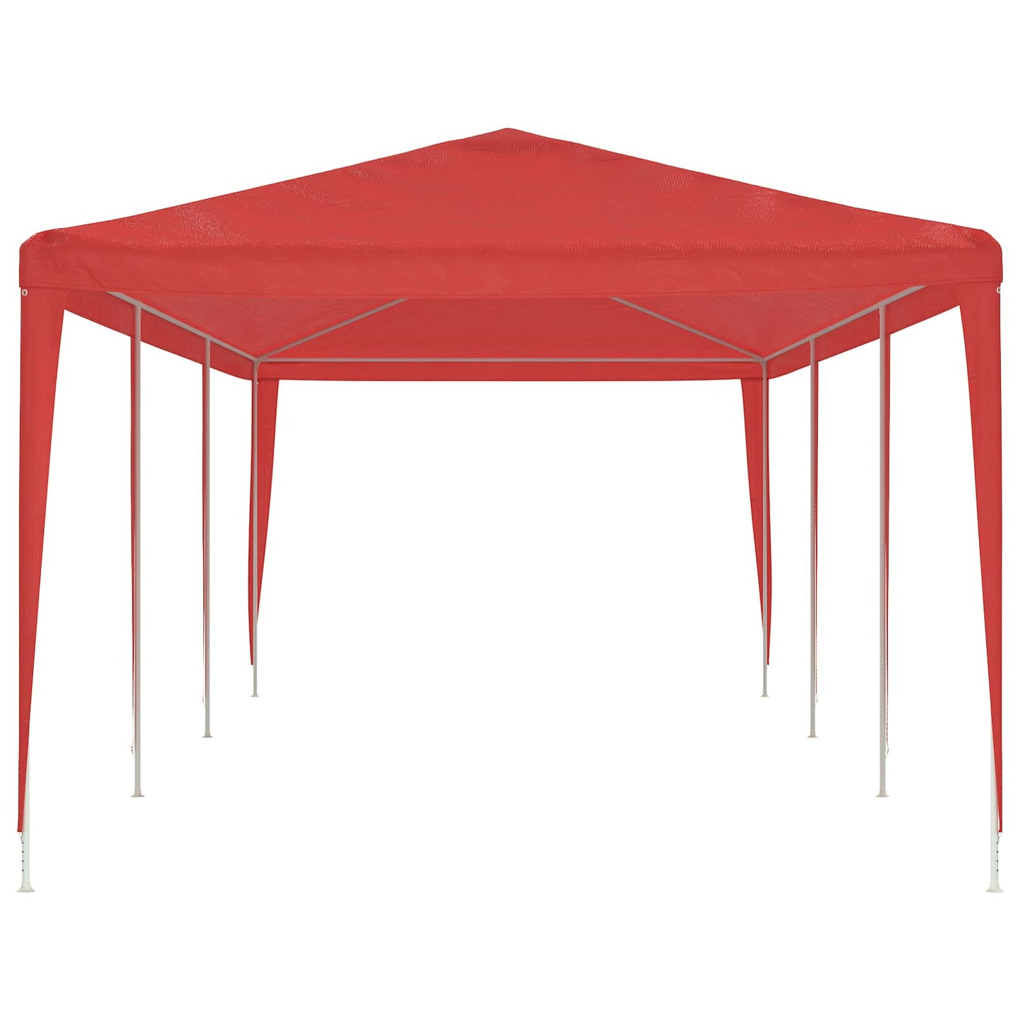 Tenda Party Rosso 900 x 300 x 255 cm PE e Acciaio | homemem39
