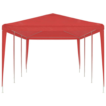 Tenda Party Rosso 900 x 300 x 255 cm PE e Acciaio | homemem39