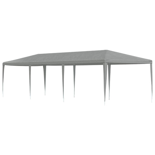 Tenda Party Grigio chiaro 900 x 300 x 255 cm PE e Acciaio | homemem39