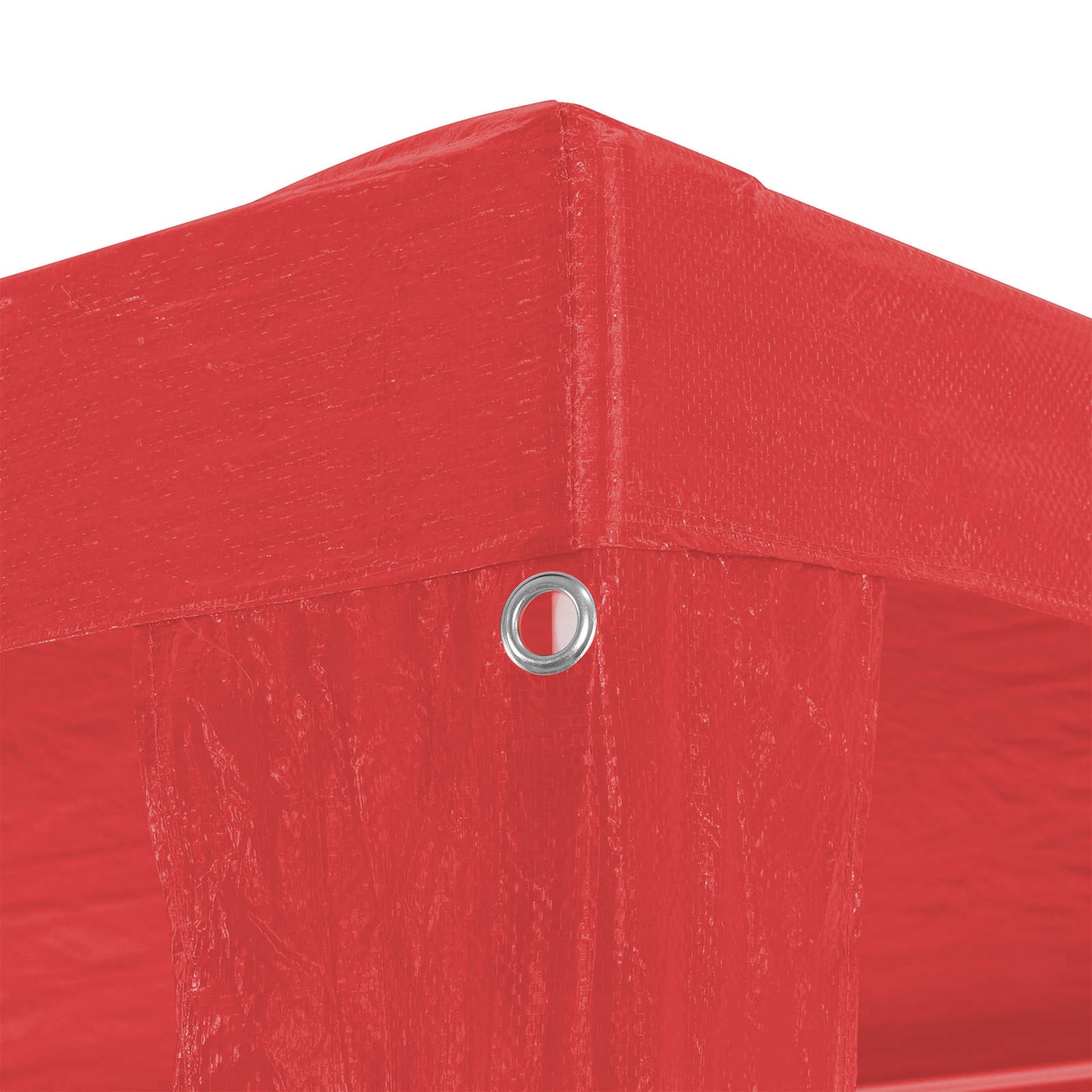 Tenda Party Rosso 1200 x 300 x 255 cm PE e Acciaio | homemem39