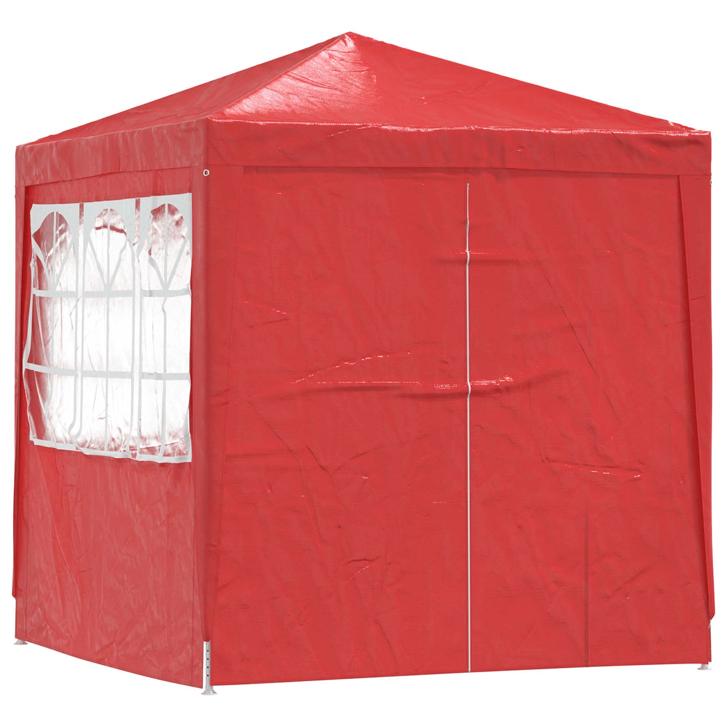 Tenda Party Rosso 200 x 200 x 240 cm PE e Acciaio | homemem39