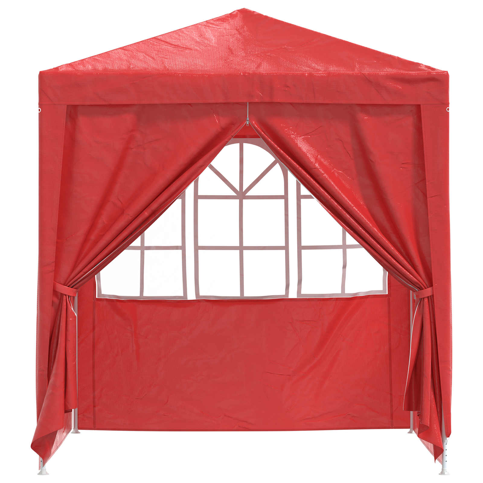 Tenda Party Rosso 200 x 200 x 240 cm PE e Acciaio | homemem39