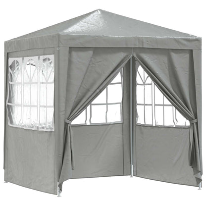 Tenda Party Grigio chiaro 200 x 200 x 240 cm PE e Acciaio | homemem39