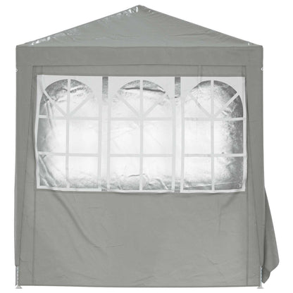 Tenda Party Grigio chiaro 200 x 200 x 240 cm PE e Acciaio | homemem39