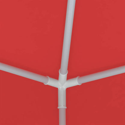 Tenda Party Rosso 250 x 250 x 240 cm PE e Acciaio | homemem39