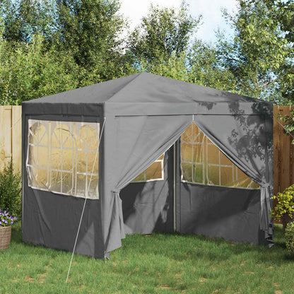 Tenda Party Grigio chiaro 250 x 250 x 240 cm PE e Acciaio | homemem39