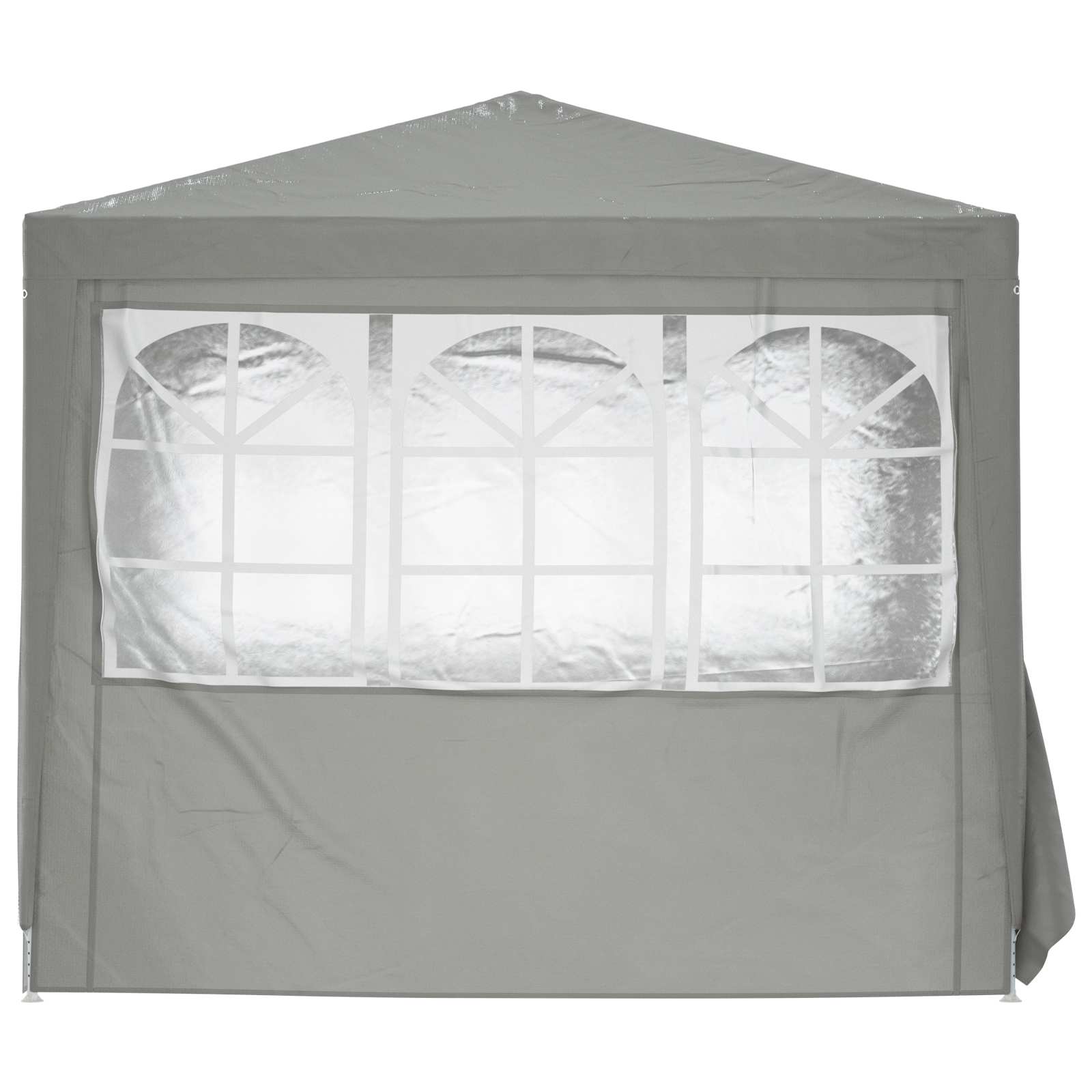 Tenda Party Grigio chiaro 250 x 250 x 240 cm PE e Acciaio | homemem39