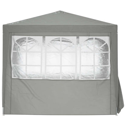 Tenda Party Grigio chiaro 250 x 250 x 240 cm PE e Acciaio | homemem39