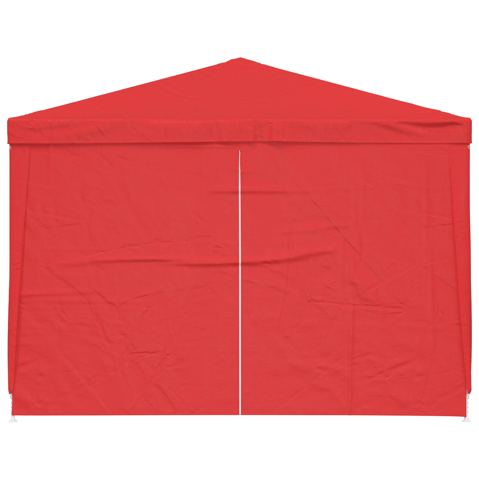 Tenda Party 300 x 300 x 255 cm Rosso PE e Acciaio | homemem39
