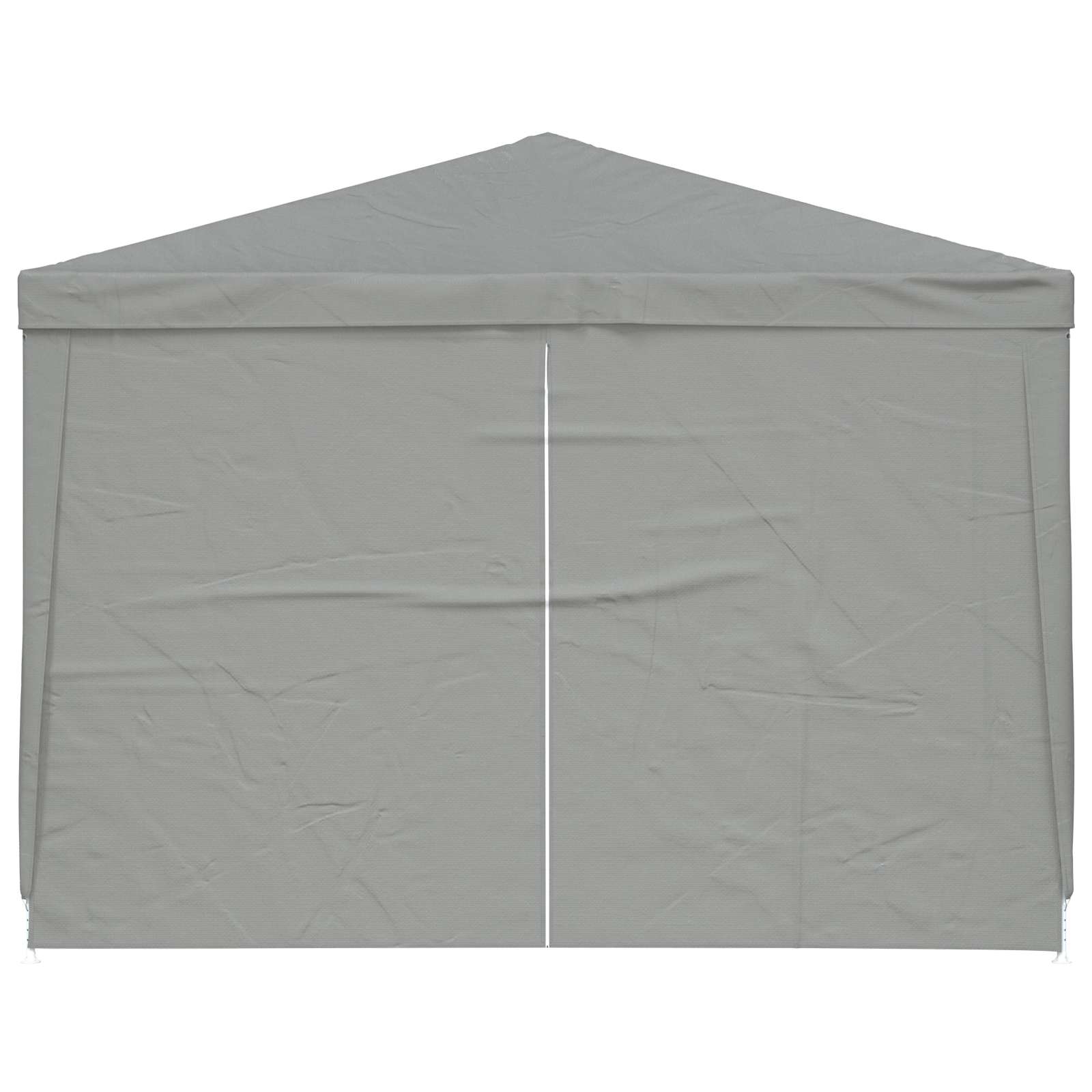 Tenda Party 300 x 300 x 255 cm Grigio Chiaro PE e Acciaio | homemem39