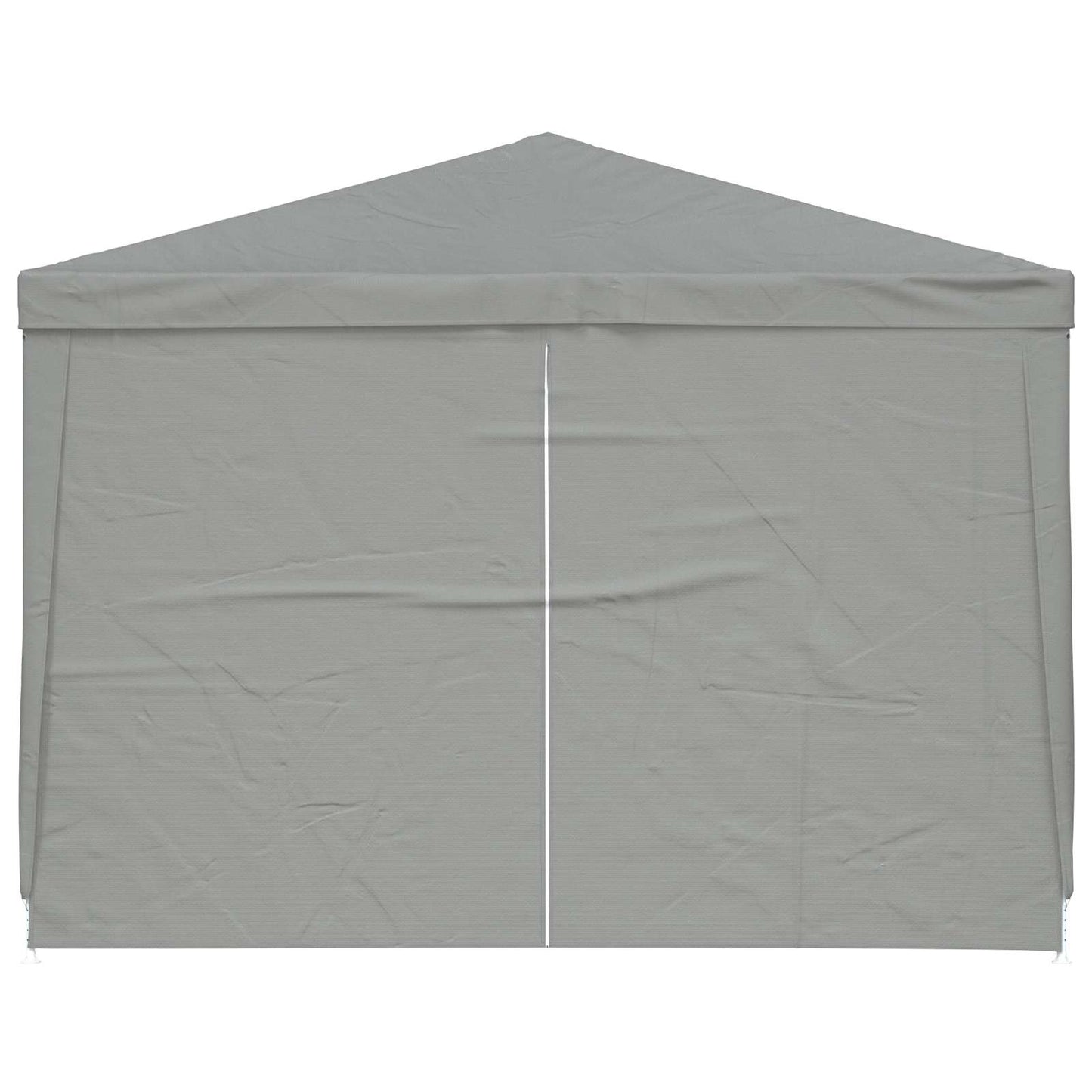 Tenda Party 300 x 300 x 255 cm Grigio Chiaro PE e Acciaio