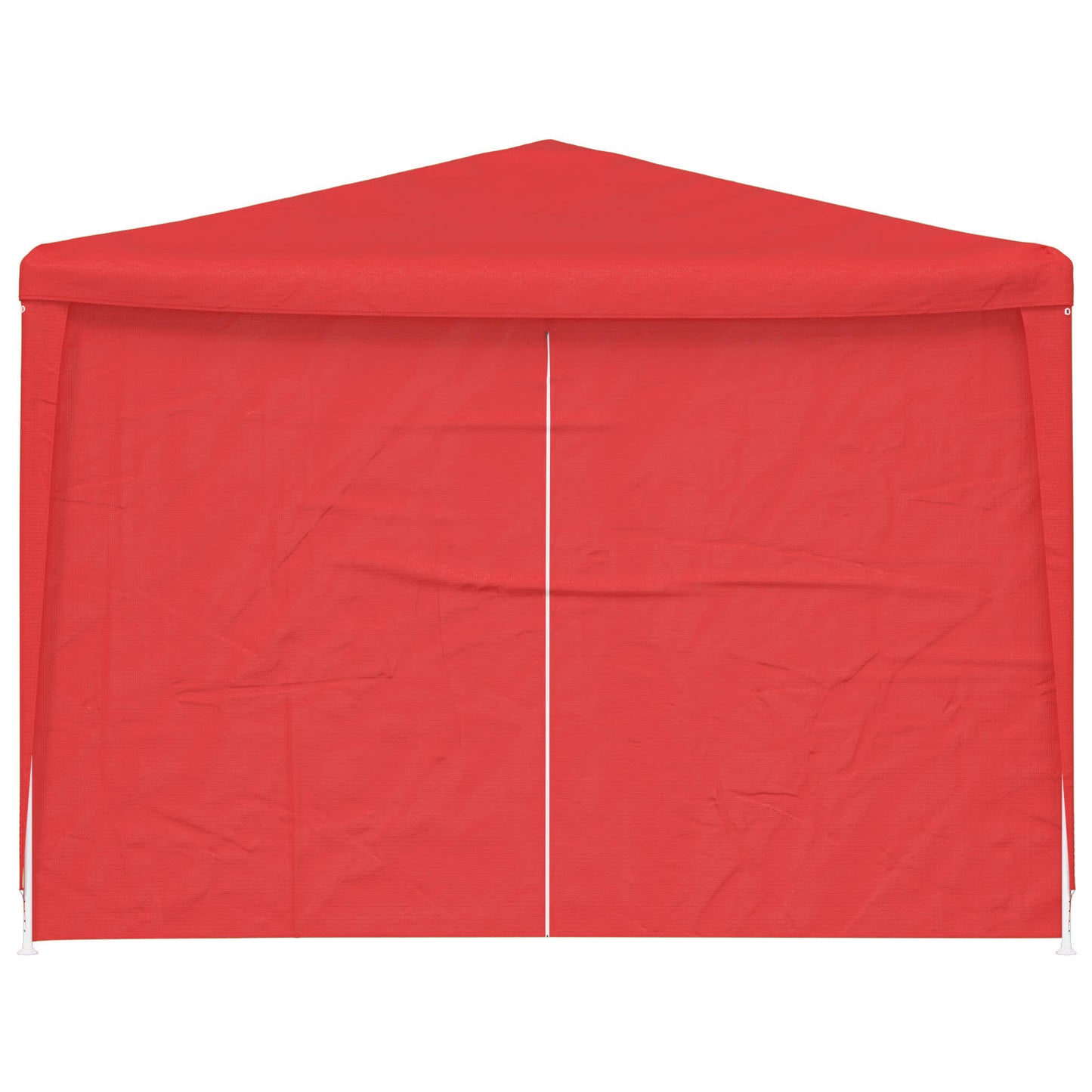 Tenda Party 900 x 300 x 255 cm Rosso PE e Acciaio