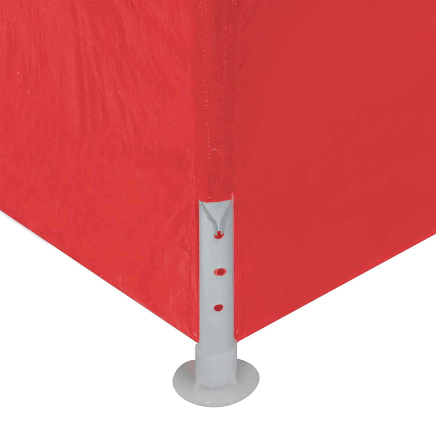 Tenda Party 1200 x 300 x 255 cm Rosso PE e Acciaio | homemem39