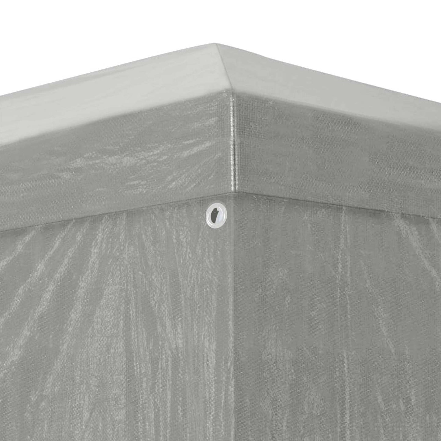 Tenda Party 1200 x 300 x 255 cm Grigio Chiaro PE e Acciaio | homemem39