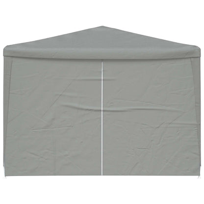 Tenda Party 1200 x 300 x 255 cm Grigio Chiaro PE e Acciaio | homemem39
