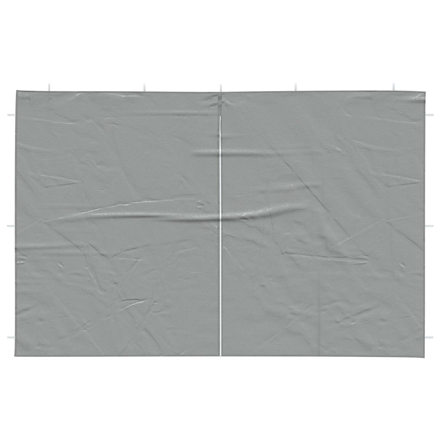 Parete per tenda da festa 2 pcs Grigio Chiaro 400 x 195 cm | homemem39