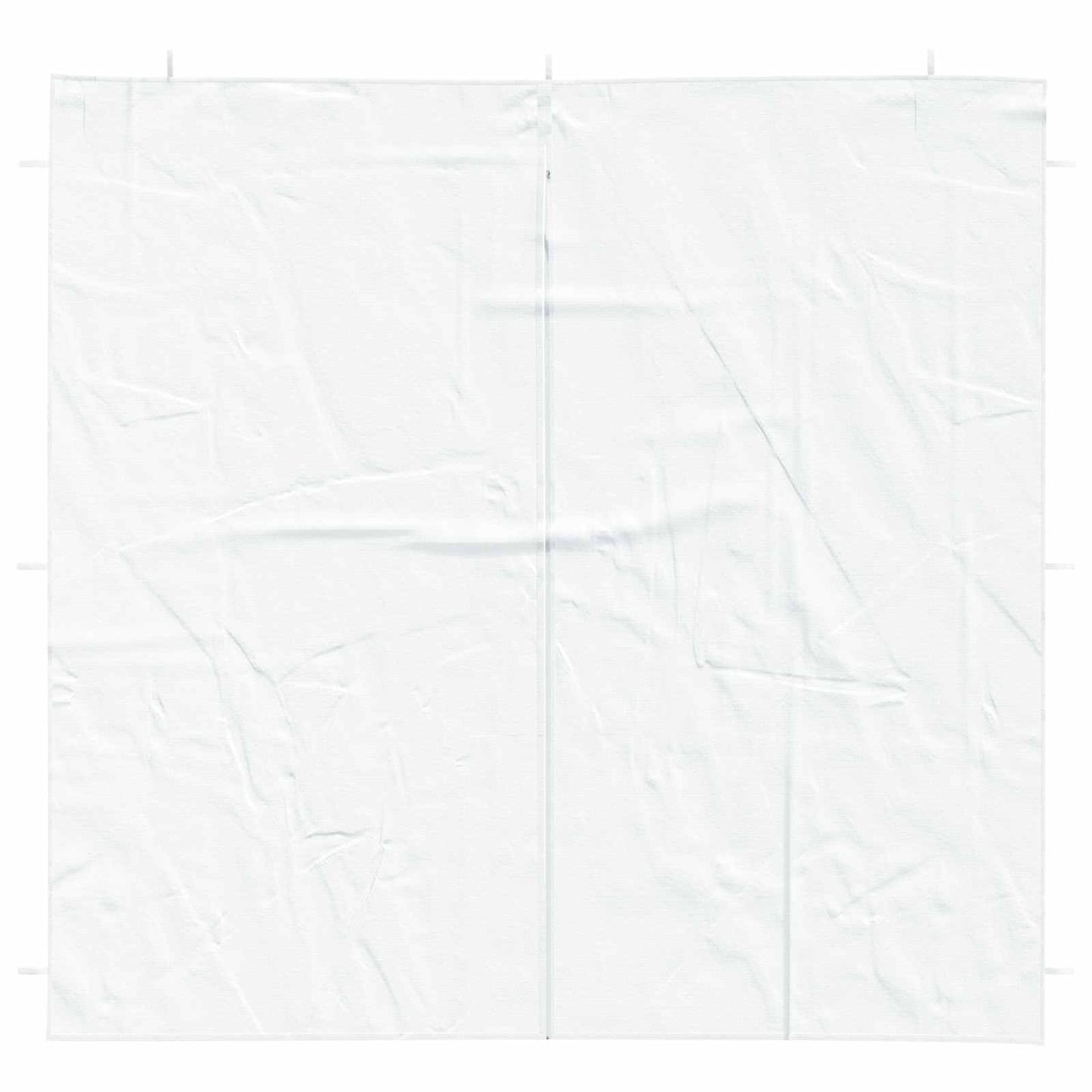 Parete per tenda da festa 2 pcs Bianco 200 x 195 cm