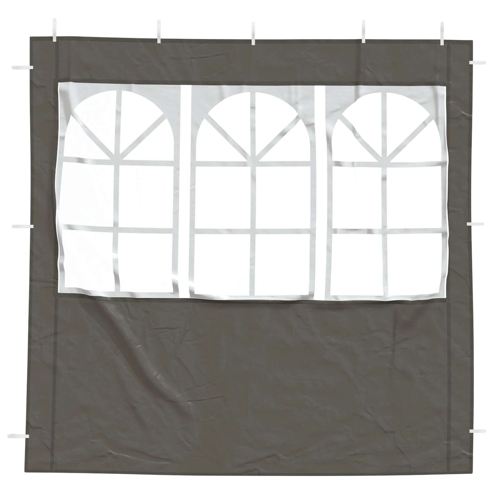 Parete per tenda da festa 2 pcs 200 x 195 cm Antracite | homemem39