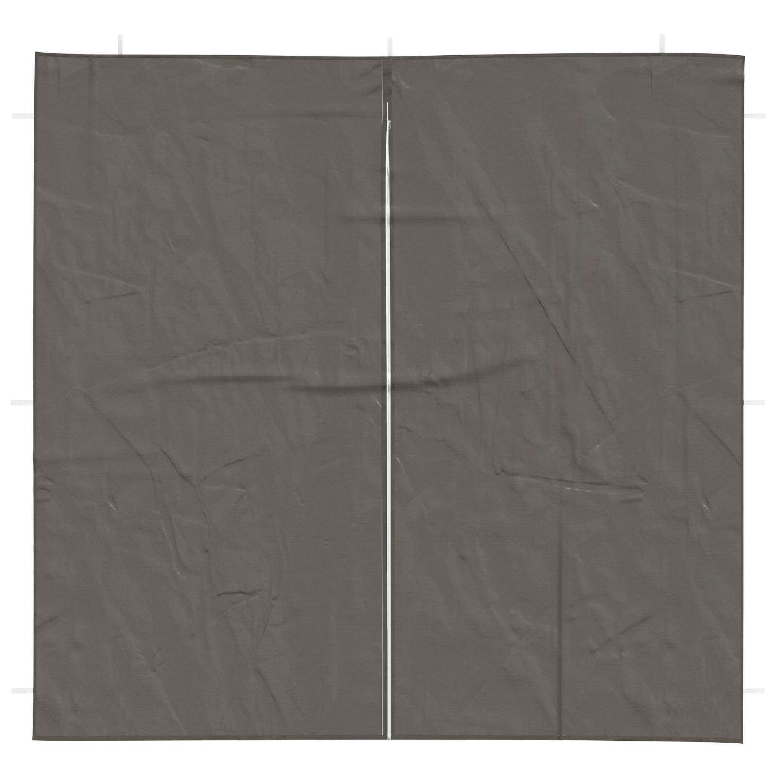 Parete per tenda da festa 2 pcs Antracite 200 x 195 cm | homemem39