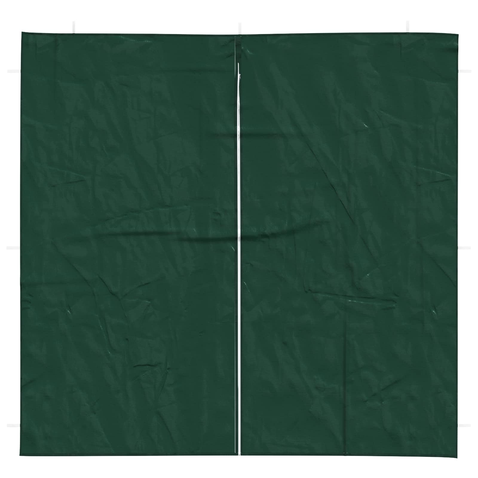 Parete per tenda da festa 2 pcs Verde 200 x 195 cm PE e Acciaio | homemem39