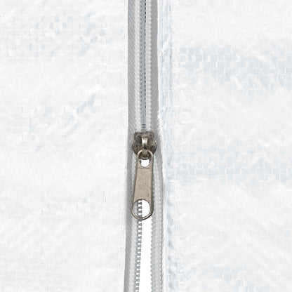 Parete per tenda da festa 2 pcs Bianco 400 x 195 cm | homemem39