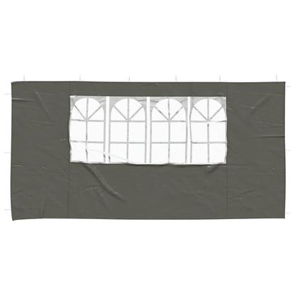 Parete per tenda da festa 2 pcs 400 x 195 cm Antracite