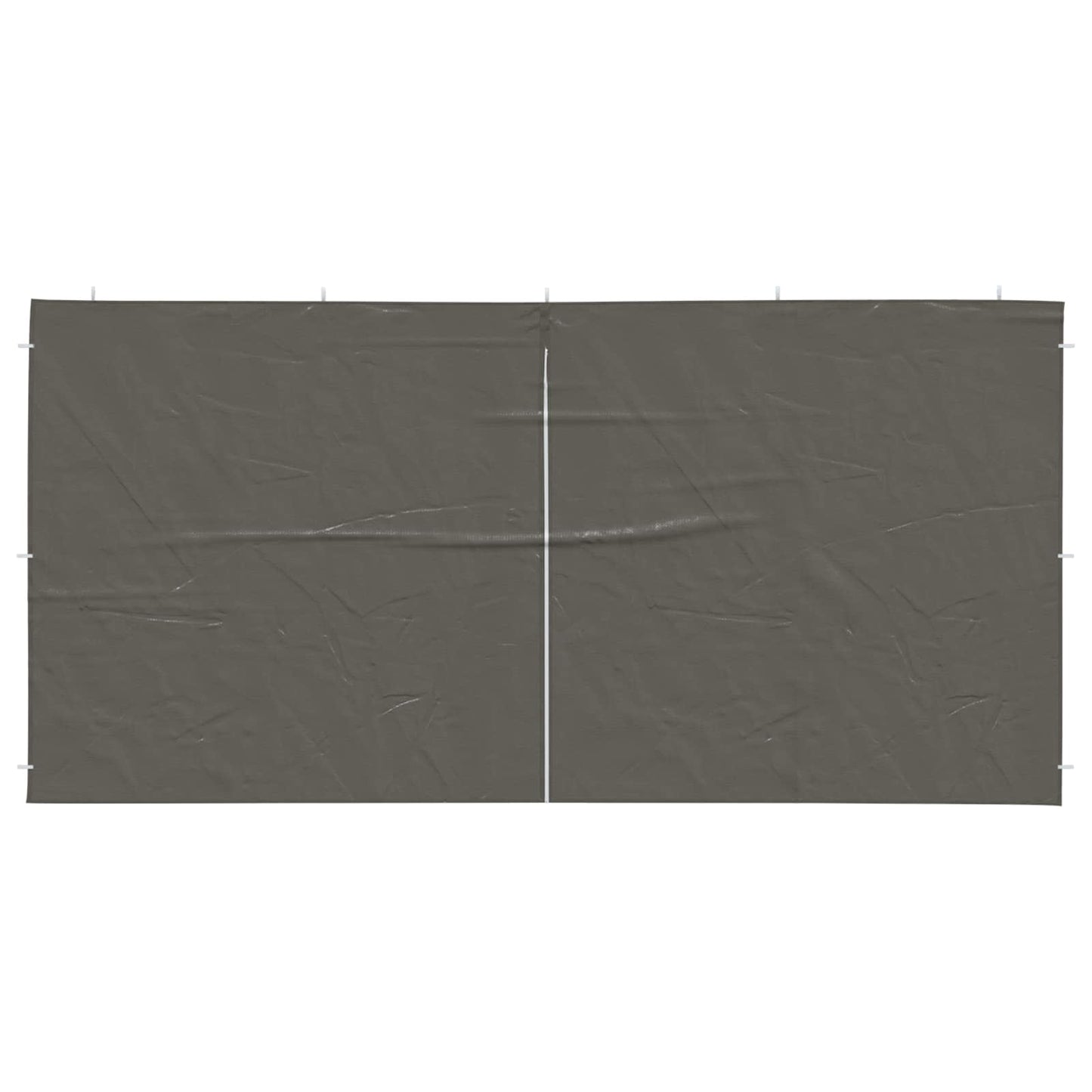 Parete per tenda da festa 2 pcs Antracite 400 x 195 cm | homemem39