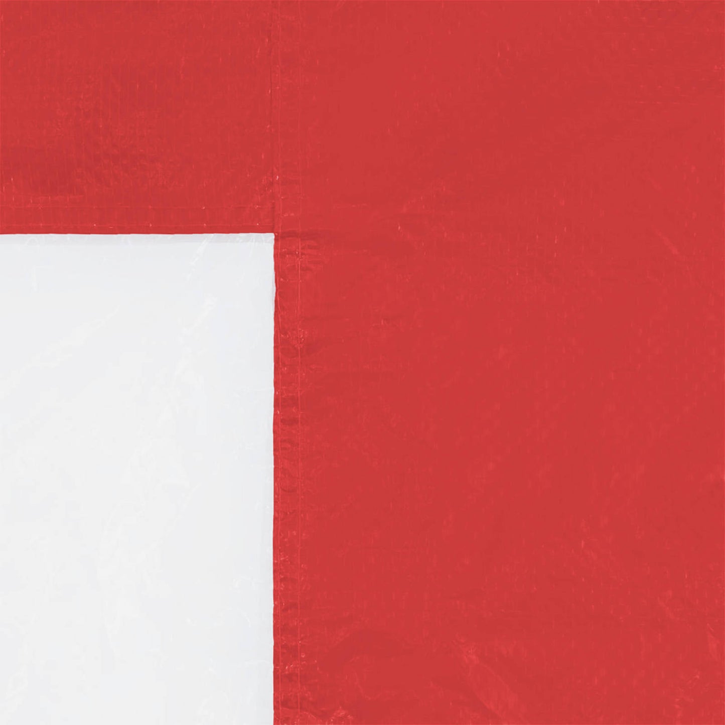 Parete per tenda da festa 2 pcs 400 x 195 cm Rosso PE e Acciaio | homemem39