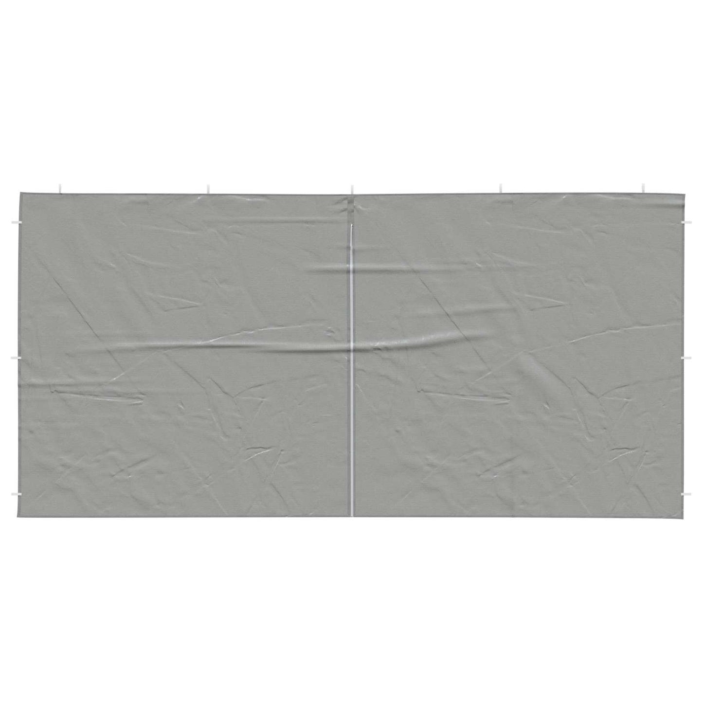 Parete per tenda da festa 2 pcs Grigio chiaro 400 x 195 cm | homemem39