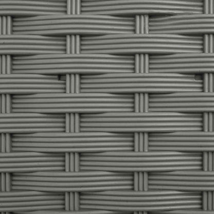 Letto Rialzato con Griglia e Tetto Grigio Chiaro PP | homemem39