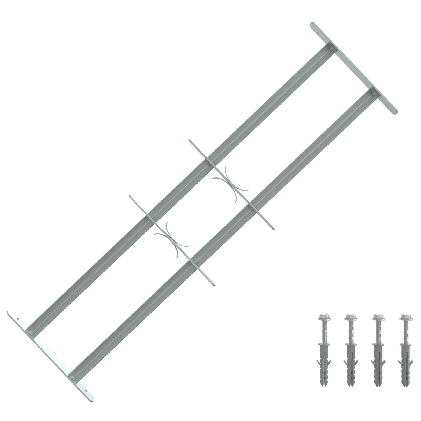 Griglia di Sicurezza per Finestre con 2 Traverse 3 pcs | homemem39